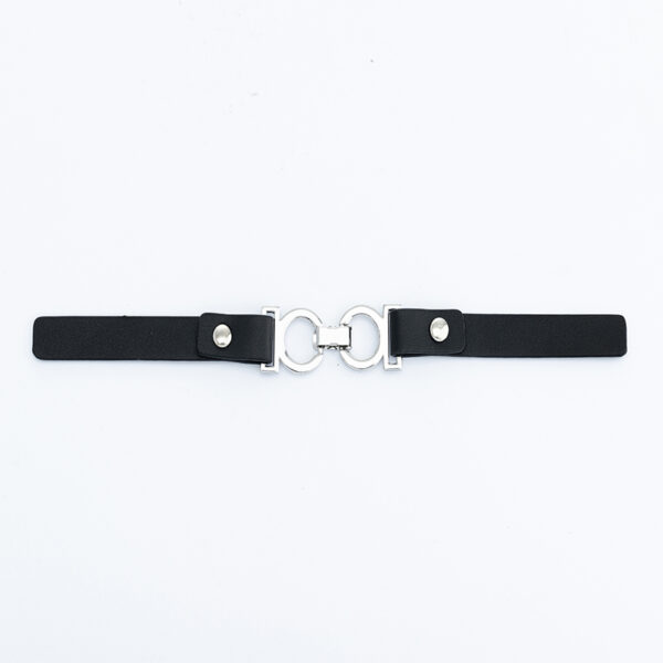 Clothing Leather Alloy Double Ring Buckle - Image 2