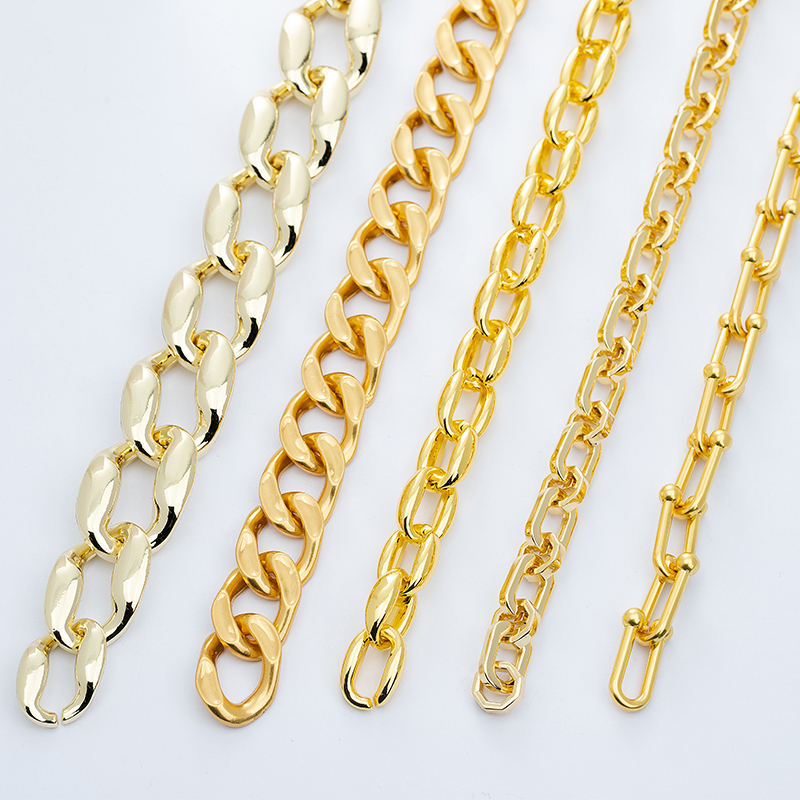 Brass Bag 18k Gold Chains - SANKO Manufacturing