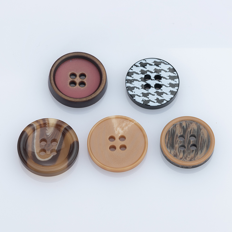 4 Holes Polyester Buttons 15MM - SANKO Manufacturing