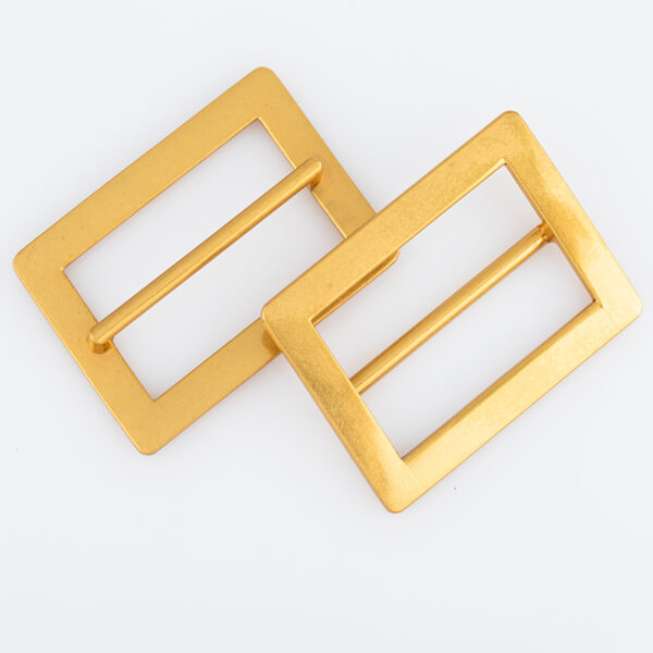 Gold Rectangle Buckle