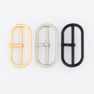 Oval Belt Buckle with Pin