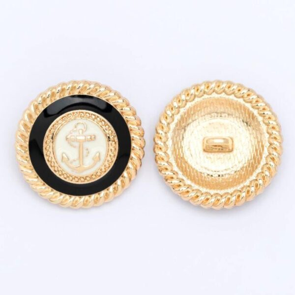 Luxury Anchor Clothing Buttons