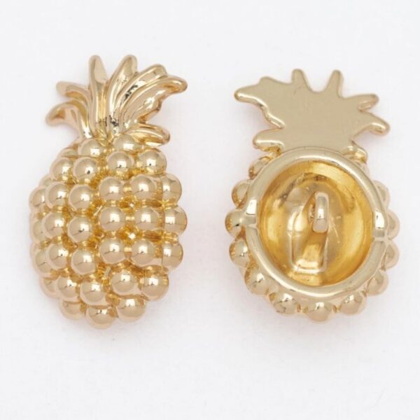 Pineapple Sewing Buttons